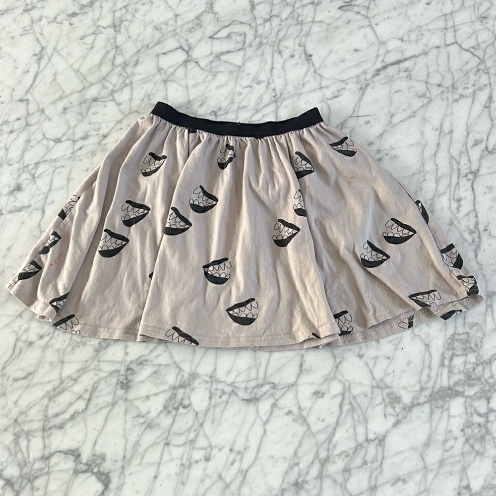 Beau Loves Mouth Bite Pull On Skirt Sz 7/8